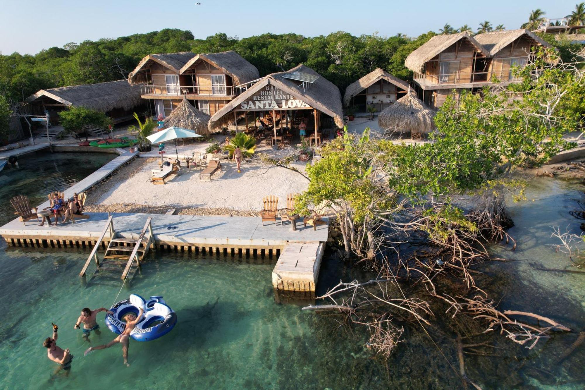 Santa Lova Eco-Hostel Isla Tintipan Tintipan Island Εξωτερικό φωτογραφία