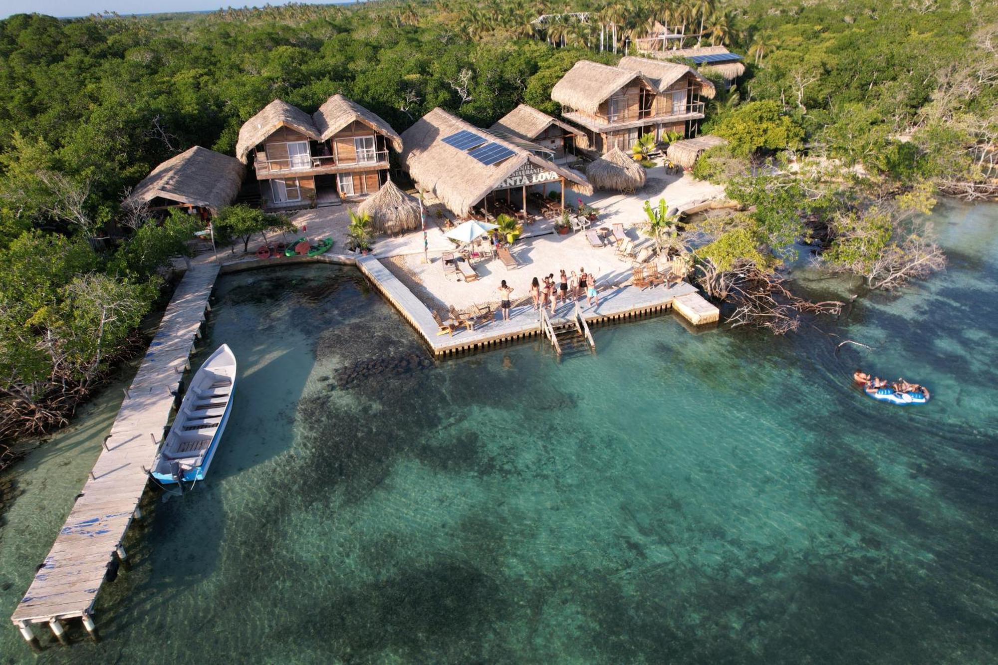 Santa Lova Eco-Hostel Isla Tintipan Tintipan Island Εξωτερικό φωτογραφία